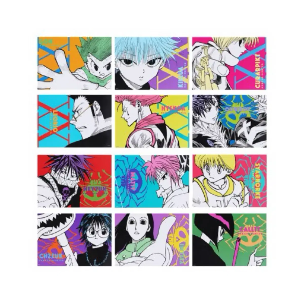 ハンター x ハンターホンホンジャンプショップアートカード